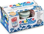 Carioca Τέμπερες 25ml 6τμχ Πολύχρωμο