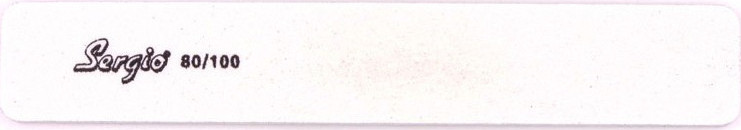 Λίμα Νυχιών Sergio Square 80/100