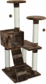 Pet Interest Double Tower Brown 53x53x130cm