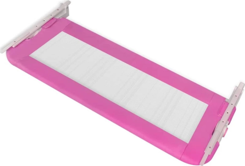 vidaXL Μπάρα Κρεβατιού 102x42cm Ροζ 2τμχ