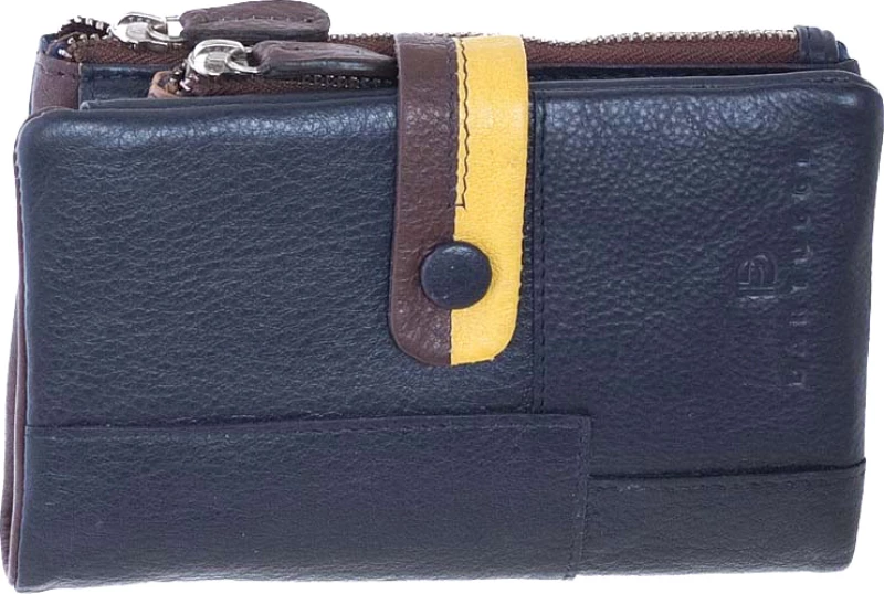Δερμάτινο Γυναικείο Πορτοφόλι (521-4079-black)