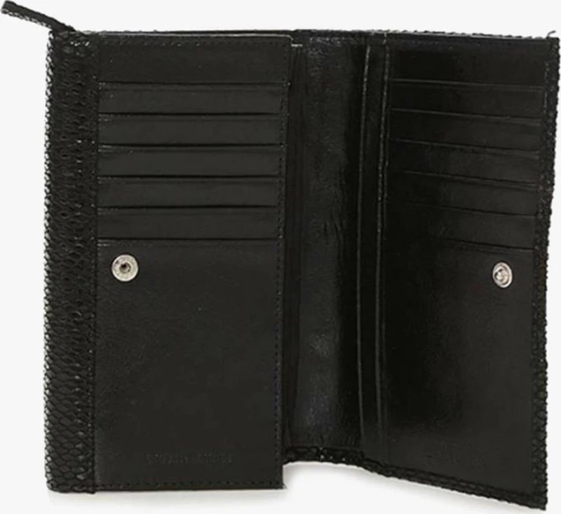 Δερμάτινο Γυναικείο Πορτοφόλι (171-60116-black)