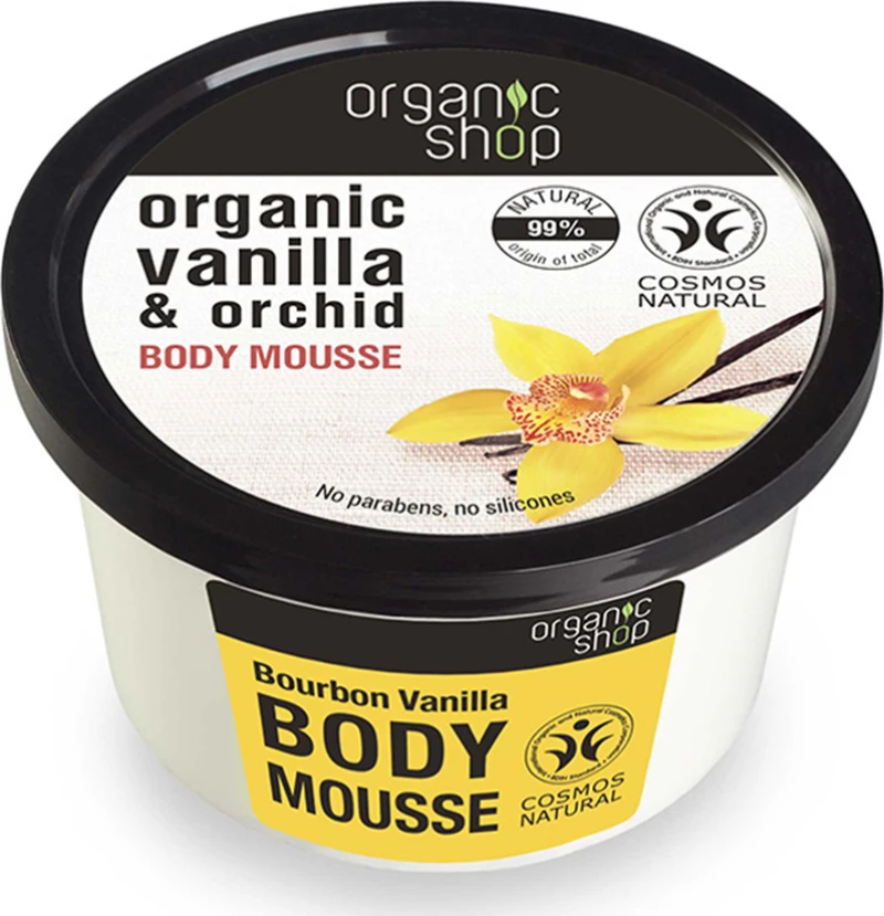 Organic Shop Organic Shop Vanilla & Orchid Body Mousse 250ml