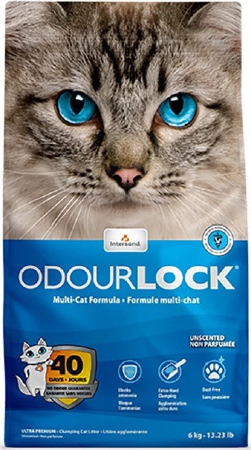 Άμμος Intersand Odourlock Ultra Premium Clumping 6kg