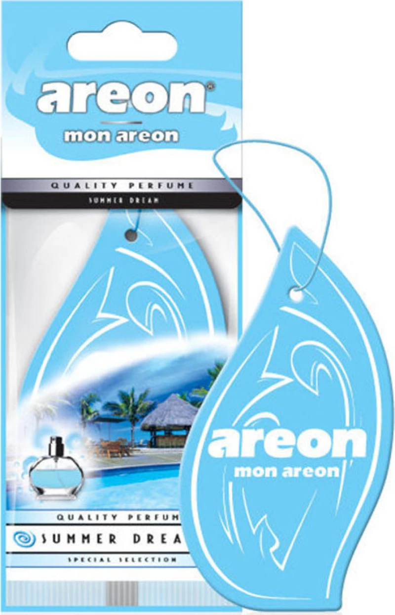 Areon Αρωματικό Δεντράκι Αυτοκινήτου Κρεμαστό Summer Dream MA18