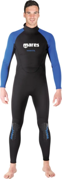 Mares Manta Man Streamer Black/Blue 2.2mm