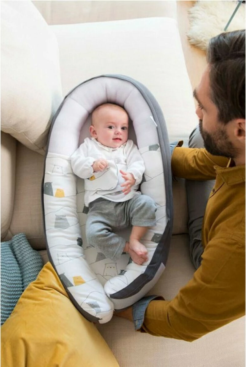 Doomoo Cocoon Bear Grey