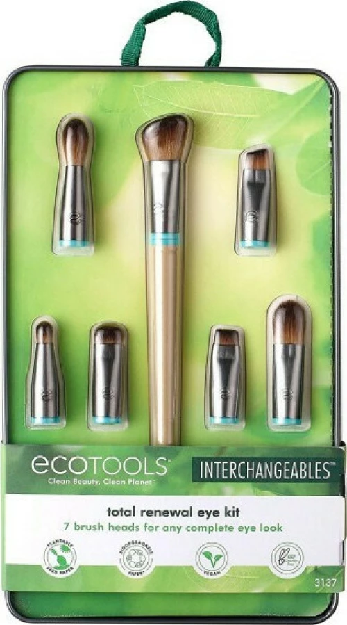 EcoTools Eye Kit Interchangeables Make-Up Brush Set