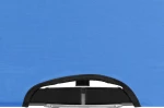 vidaXL Ξαπλώστρα Πτυσσόμενη Δύο Ατόμων Μπλε