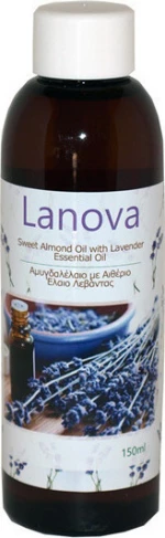 Lanova Αμυγδαλέλαιο με Άρωμα Λεβάντας 150ml