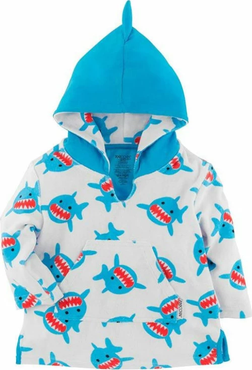 Zoocchini UPF50 Καρχαρίας Swim Coverup