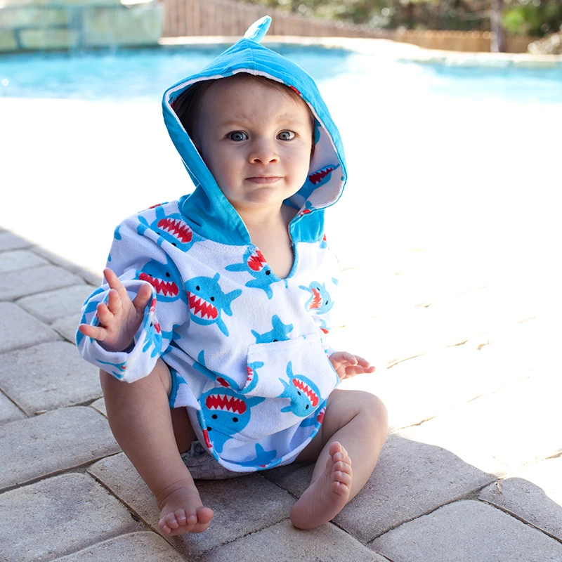 Zoocchini UPF50 Καρχαρίας Swim Coverup
