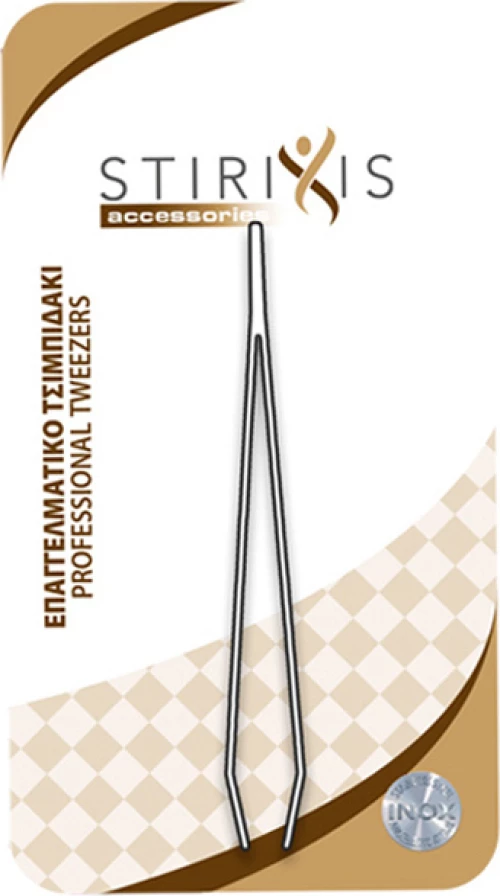 Stirixis Accessories Professional Τweezers Επαγγελματικό Τσιμπιδάκι Φρυδιών 1τμχ