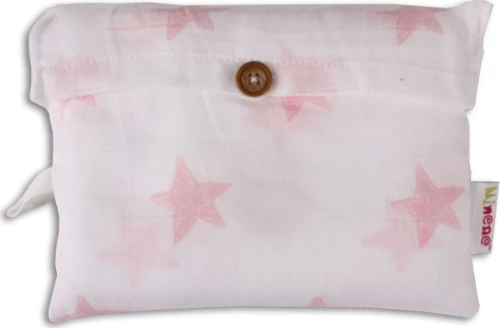 Minene Πάνα Αγκαλιάς Pink Stars 100x120cm