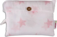 Minene Πάνα Αγκαλιάς Pink Stars 100x120cm