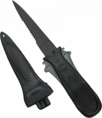 XDive Μαχαίρι Ribbon Teflon 11cm Black