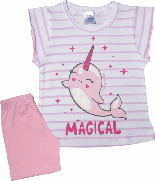 Pretty Baby Πιτζάμες 65523 Magical Ροζ