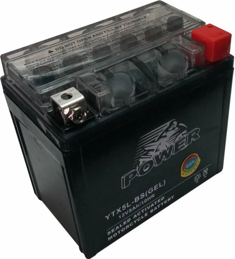 Power Batteries Gel 5Ah (YTX5L-BS)