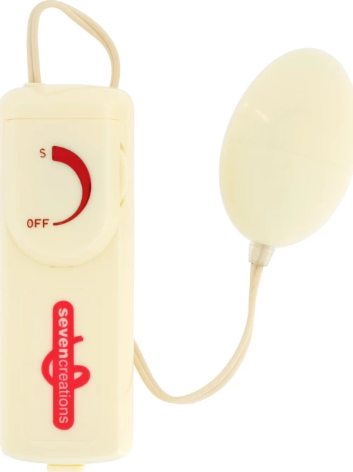 Seven Creations Ovulo EggVibrator White