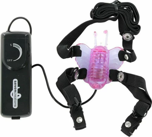 Seven Creations Butterfly Stimulator Black