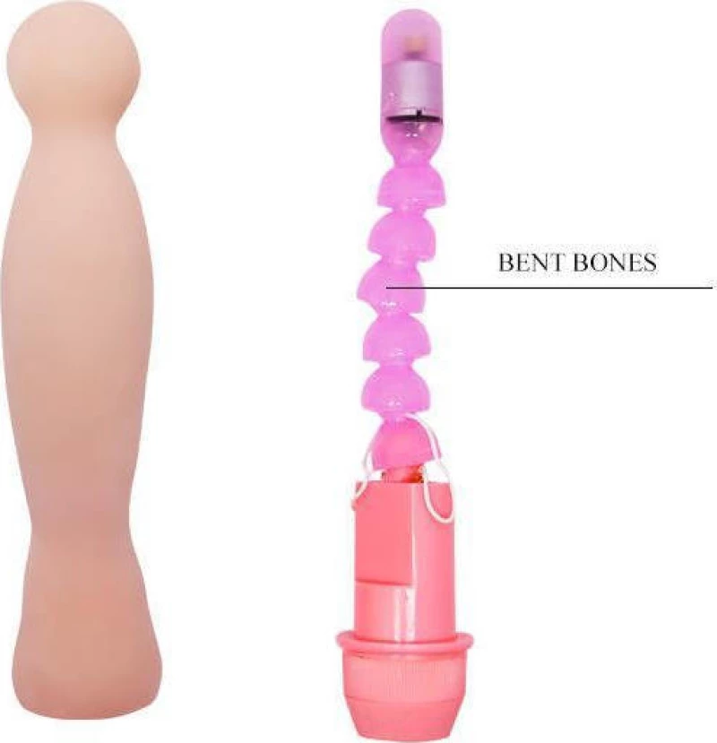 Baile Vibrating Dildo 22cm Flesh