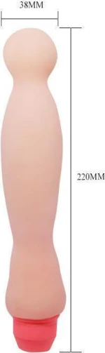 Baile Vibrating Dildo 22cm Flesh