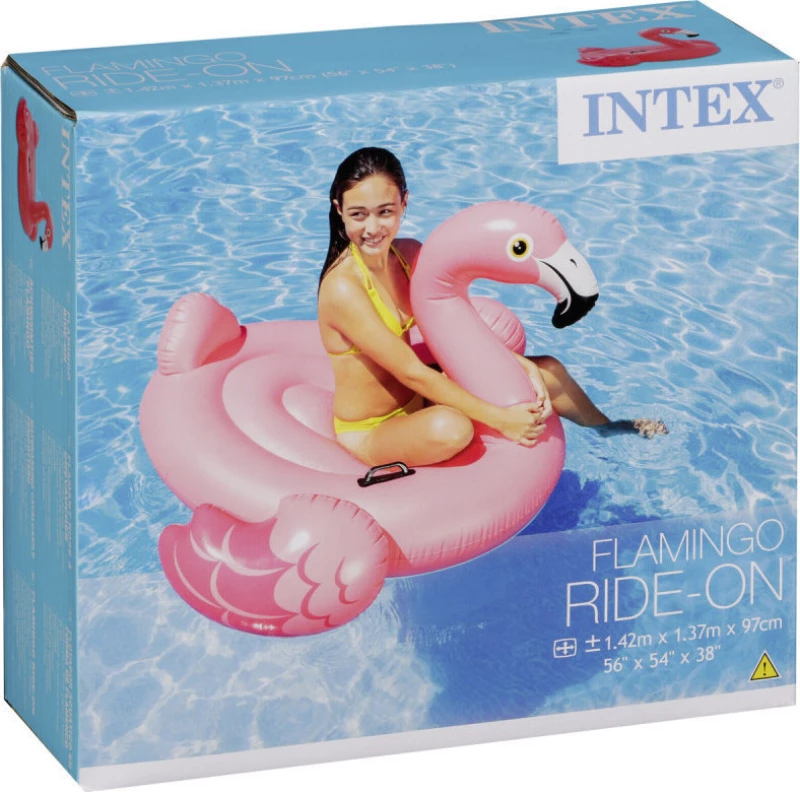 Intex Ride On Flamingo 142cm