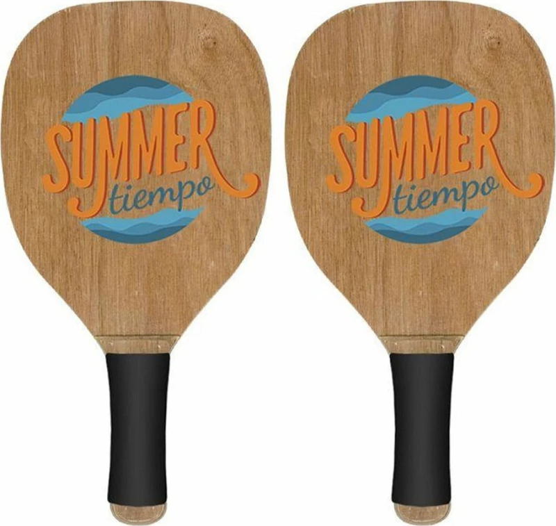 Ρακετες Ξυλινες Summertiempo 40X22X1,2Cm Summertiempo 621460