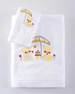Rythmos Σετ Πετσέτες Cake Yellow 2τμχ