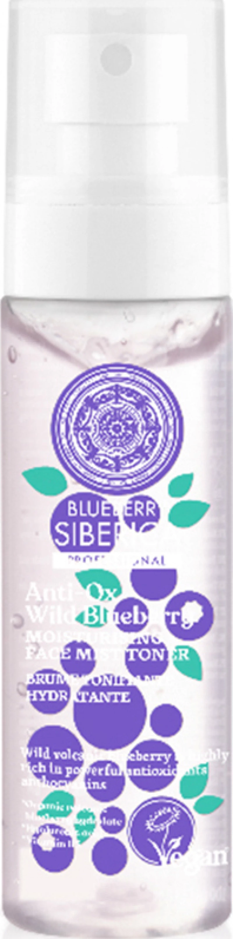 Natura Siberica Anti Ox Wild Bluebbery Face Mist Toner 100ml