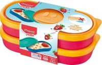 Maped - Δοχείο Φαγητού Maped Concept Snack, Κόκκινο/Πορτοκαλί 2x150 ML 870901