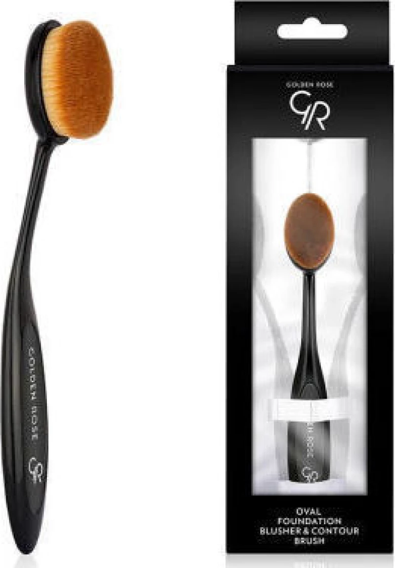 Golden Rose Oval Foundation Blusher