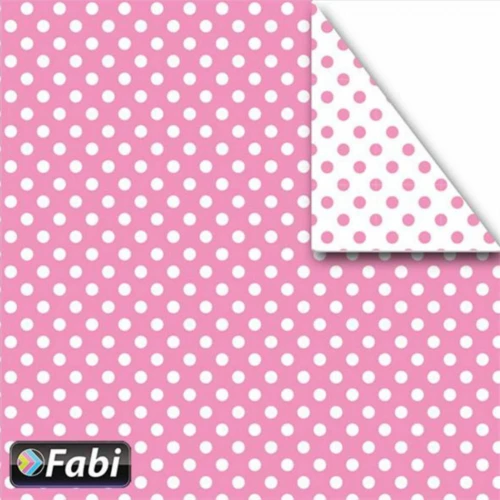 Fabi Χαρτόνι Πουά Ροζ 50x70cm 1τμχ