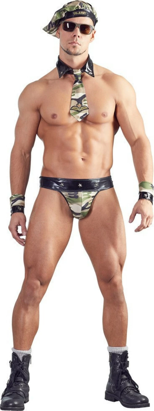 Svenjoyment Underwear US Army-American Soldier Costume