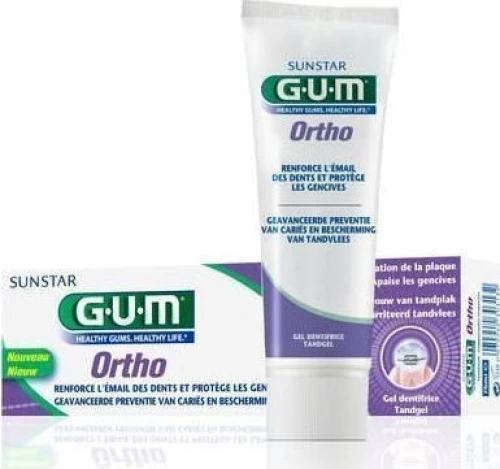 Gum Ortho Toothpaste 75ml Οδοντόκρεμα για την Προστασία των Ούλων