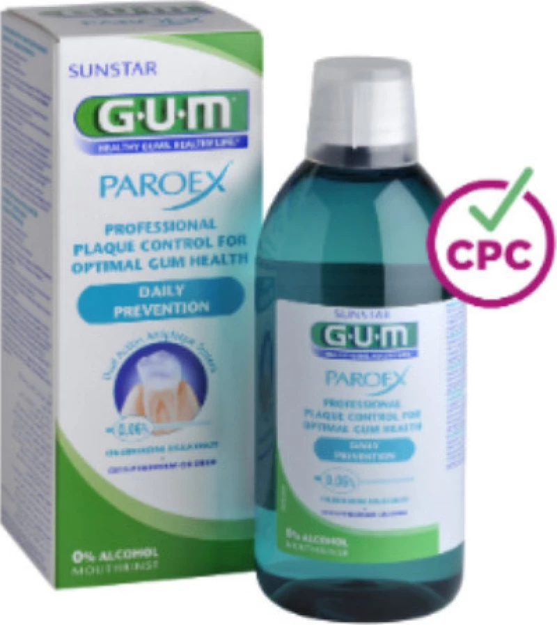 GUM 1702 Paroex 0.06% CHX 500ml