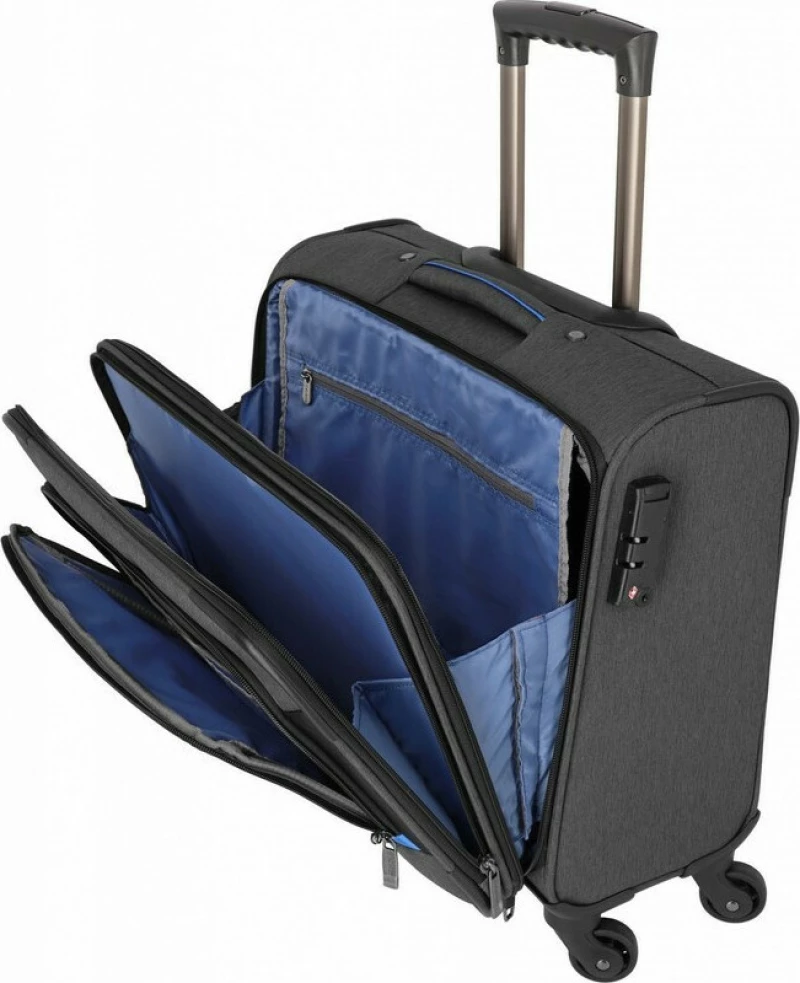 Τσάντα troley πιλότου Work ανθρακί by Travelite -1741 - Travelite Anthracite