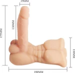 Baile Masturbator Bigger 19cm Flesh