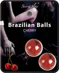 Secret Play Brazilian Balls Cherry 2τμχ