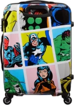 American Tourister Marvel Legends Pop Art με ύψος 65cm σε Πολύχρωμο χρώμα