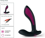 Mystim Flexing Flavio Black 9cm