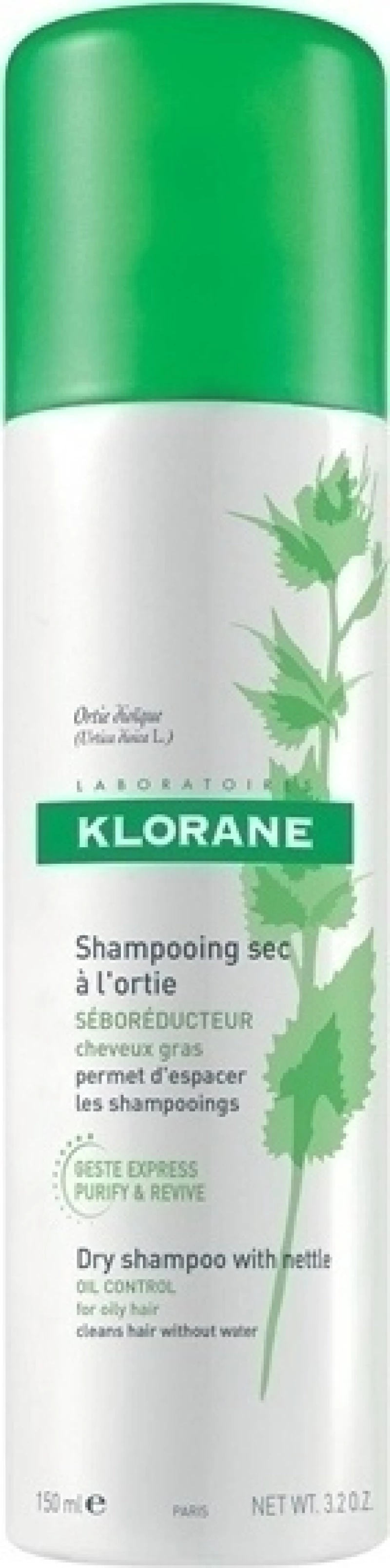 Klorane Nettle Dry Sahmpoo 150ml