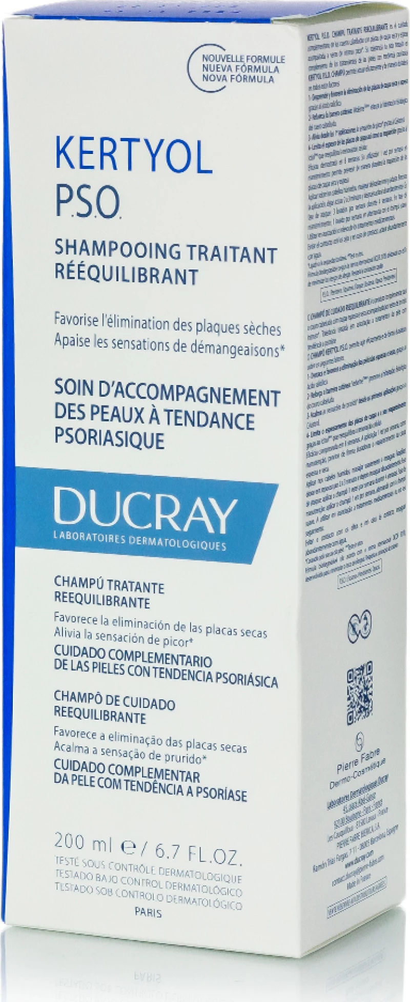 Ducray Kertyol PSO Rebalancing Shampoo 200ml