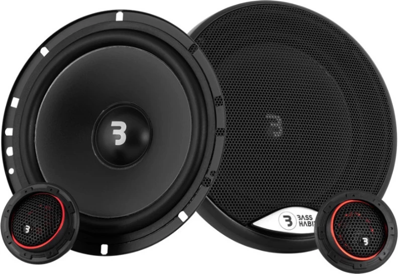 Bass Habit P165C Ομοαξονικό Ηχείο 2-way 6,5'' (Ζεύγος)