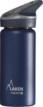 Laken Θερμός Inox 0.5L με Καλαμάκι Tritan Μπλε
