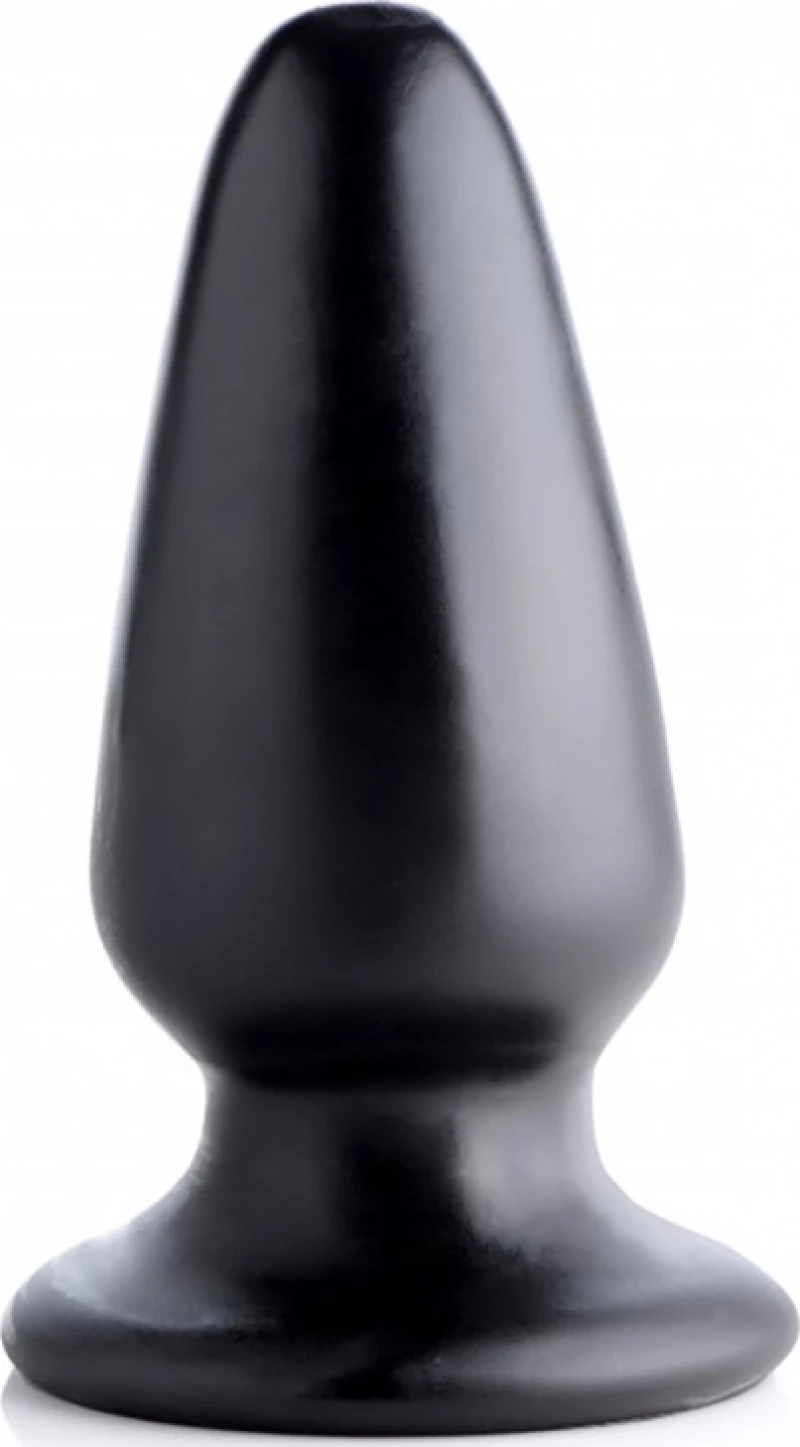 XR Master Cock Gigantor XXXL Tapered Butt Plug Black 31cm