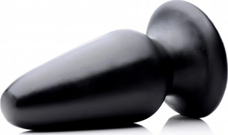 XR Master Cock Gigantor XXXL Tapered Butt Plug Black 31cm