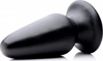 XR Master Cock Gigantor XXXL Tapered Butt Plug Black 31cm