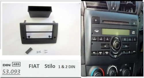Πρόσοψη Fiat Stilo 1&2 DIN 53.093