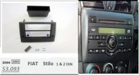 Πρόσοψη Fiat Stilo 1&2 DIN 53.093